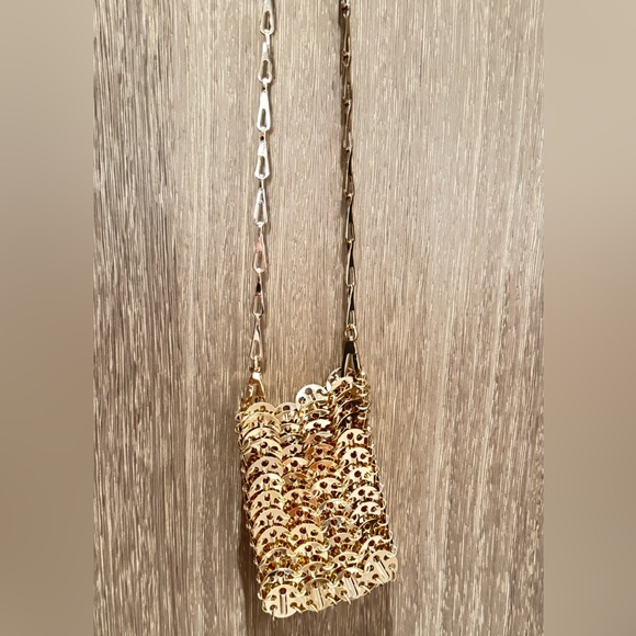 Paco Rabanne 1969 Mini Gold Bag - Picture 11 of 14